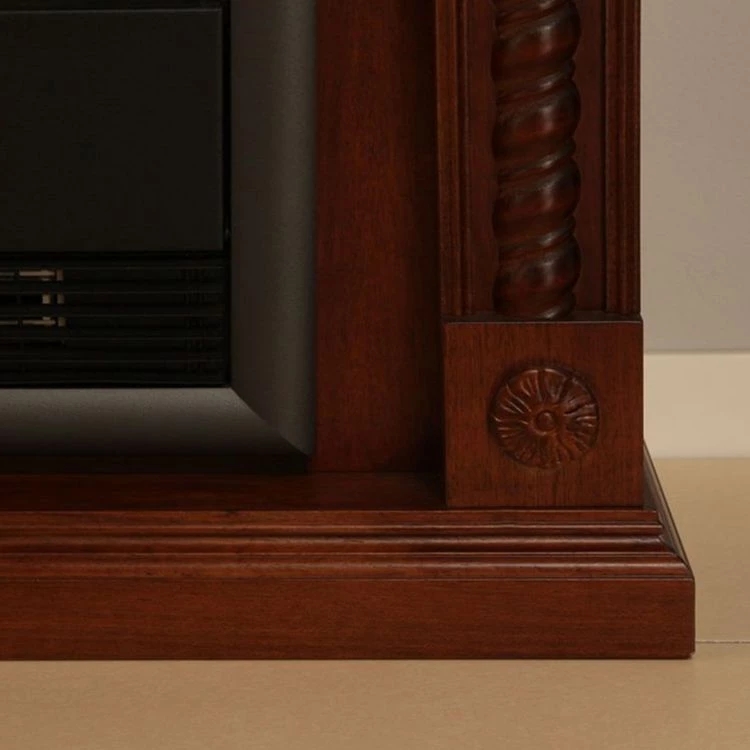 Montreux Cheminée électrique Mode - Noyer antique 12 Montreux Cheminée électrique Mode - Noyer antique – Image 10