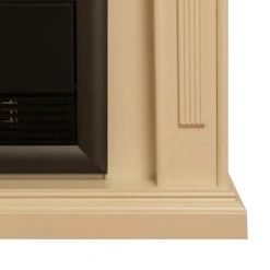 Montreux Cheminée électrique Neptun - Vernis blanc crème -Meubles de salon Soldes elektrokamin neptun cremeweiss lackiert 1923534