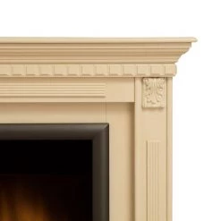 Montreux Cheminée électrique Neptun - Vernis blanc crème -Meubles de salon Soldes elektrokamin neptun cremeweiss lackiert 1923554