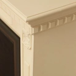 Montreux Cheminée électrique Neptun - Vernis blanc crème -Meubles de salon Soldes elektrokamin neptun cremeweiss lackiert 1923566