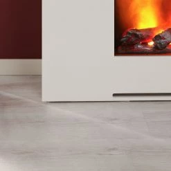 Montreux Cheminée électrique Penlan - Blanc brillant -Meubles de salon Soldes elektrokamin penlan brilliantweiss 4134908