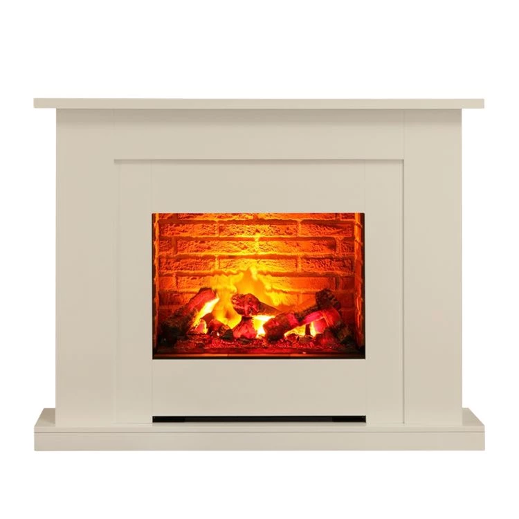 Montreux Cheminée électrique Suares - Blanc 5 Montreux Cheminée électrique Suares - Blanc – Image 3