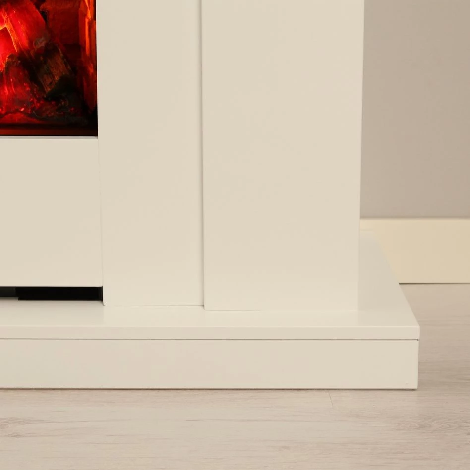 Montreux Cheminée électrique Suares - Blanc 9 Montreux Cheminée électrique Suares - Blanc – Image 7