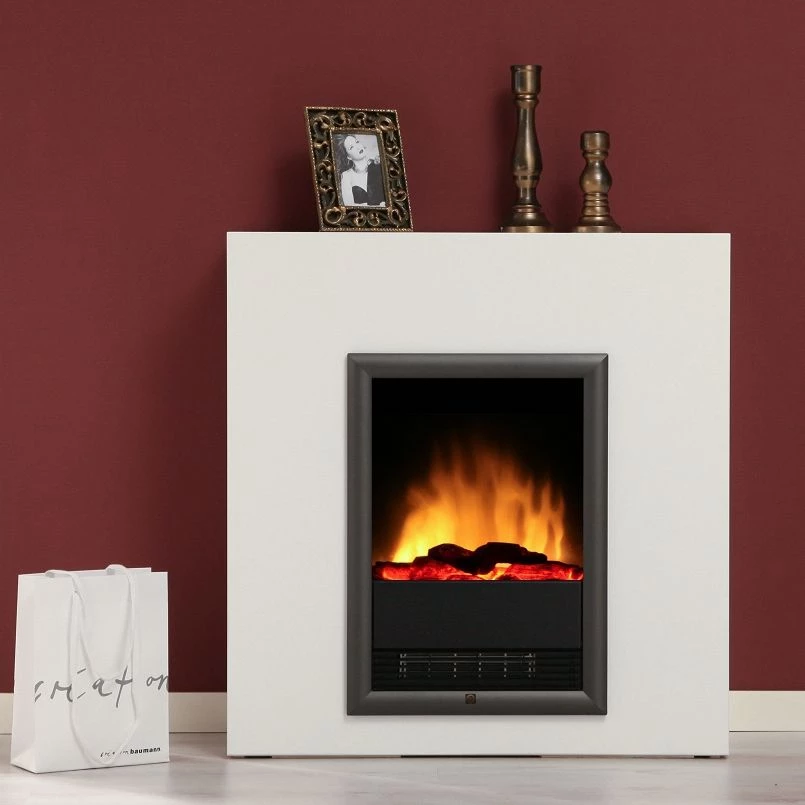 Montreux Cheminée électrique Wolsin - Blanc brillant 6 Montreux Cheminée électrique Wolsin - Blanc brillant – Image 4