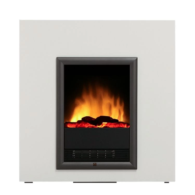 Montreux Cheminée électrique Wolsin - Blanc brillant 5 Montreux Cheminée électrique Wolsin - Blanc brillant – Image 3