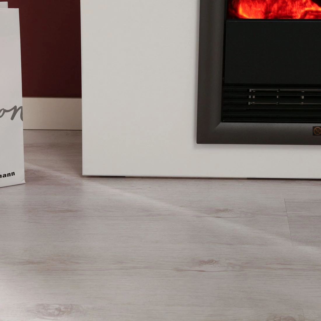 Montreux Cheminée électrique Wolsin - Blanc brillant 9 Montreux Cheminée électrique Wolsin - Blanc brillant – Image 7