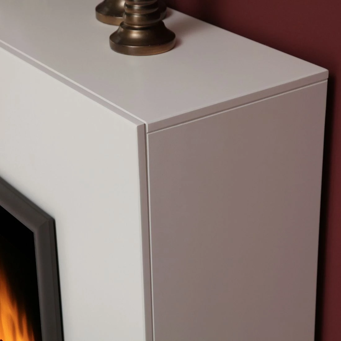 Montreux Cheminée électrique Wolsin - Blanc brillant 11 Montreux Cheminée électrique Wolsin - Blanc brillant – Image 9