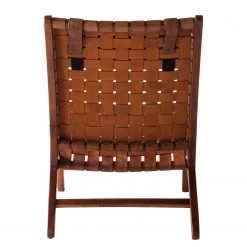 Eva Padberg Collection Fauteuil Bourbourg II - Marron vintage -Meubles de salon Soldes esszimmerstuhl pilliga echtleder teak massiv 4697456