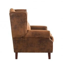 Ars manufacti Fauteuil à oreilles Naru - Imitation cuir vieilli - Marron - Tissu Bena Marron 18 Ars manufacti Fauteuil à oreilles Naru - Imitation cuir vieilli - Marron - Tissu Bena Marron -Meubles de salon Soldes europa traiding 2013 10 21 1 288137