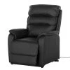 Modoform Fauteuil TV Charly - Imitation cuir - Noir -Meubles de salon Soldes fernsehsessel charly mit aufstehfunktion kunstleder schwarz 3203765