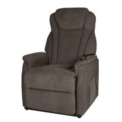 Duo Collection Fauteuil TV Toronto XXL - Microfibre - Marron - Marron