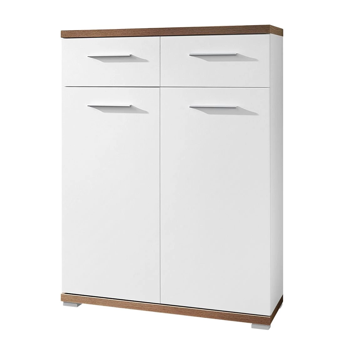Germania Commode d'entrée Texture - Blanc / Imitation chêne de Sonoma 3 Germania Commode d'entrée Texture - Blanc / Imitation chêne de Sonoma