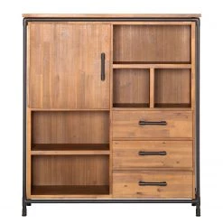 Ars manufacti Buffet haut Atelier - Partiellement en acacia massif -Meubles de salon Soldes highboard atelier akazie teilmassiv 1832886