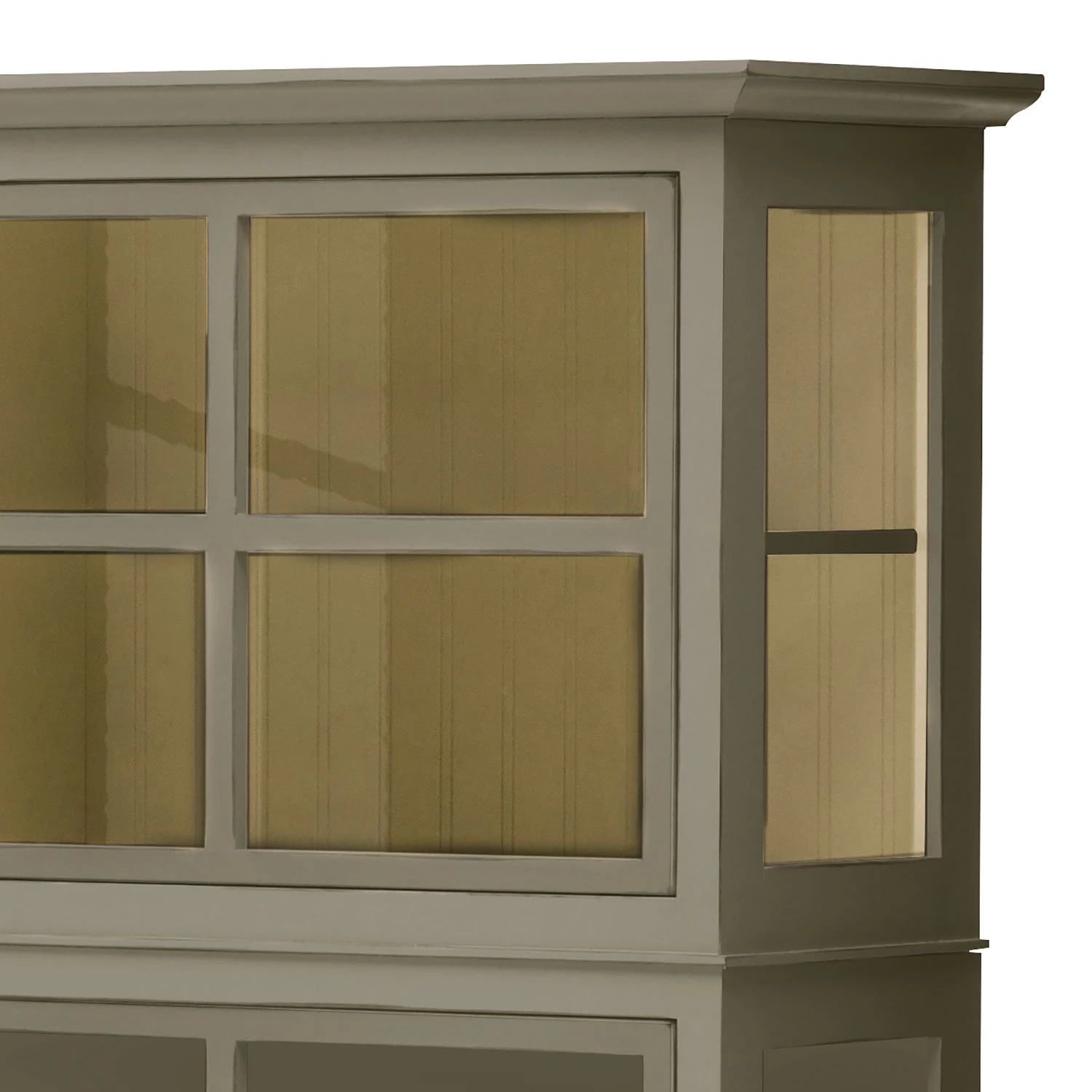 Maison Belfort Buffet haut Azjana - Granite / Pin crème 6 Maison Belfort Buffet haut Azjana - Granite / Pin crème – Image 4