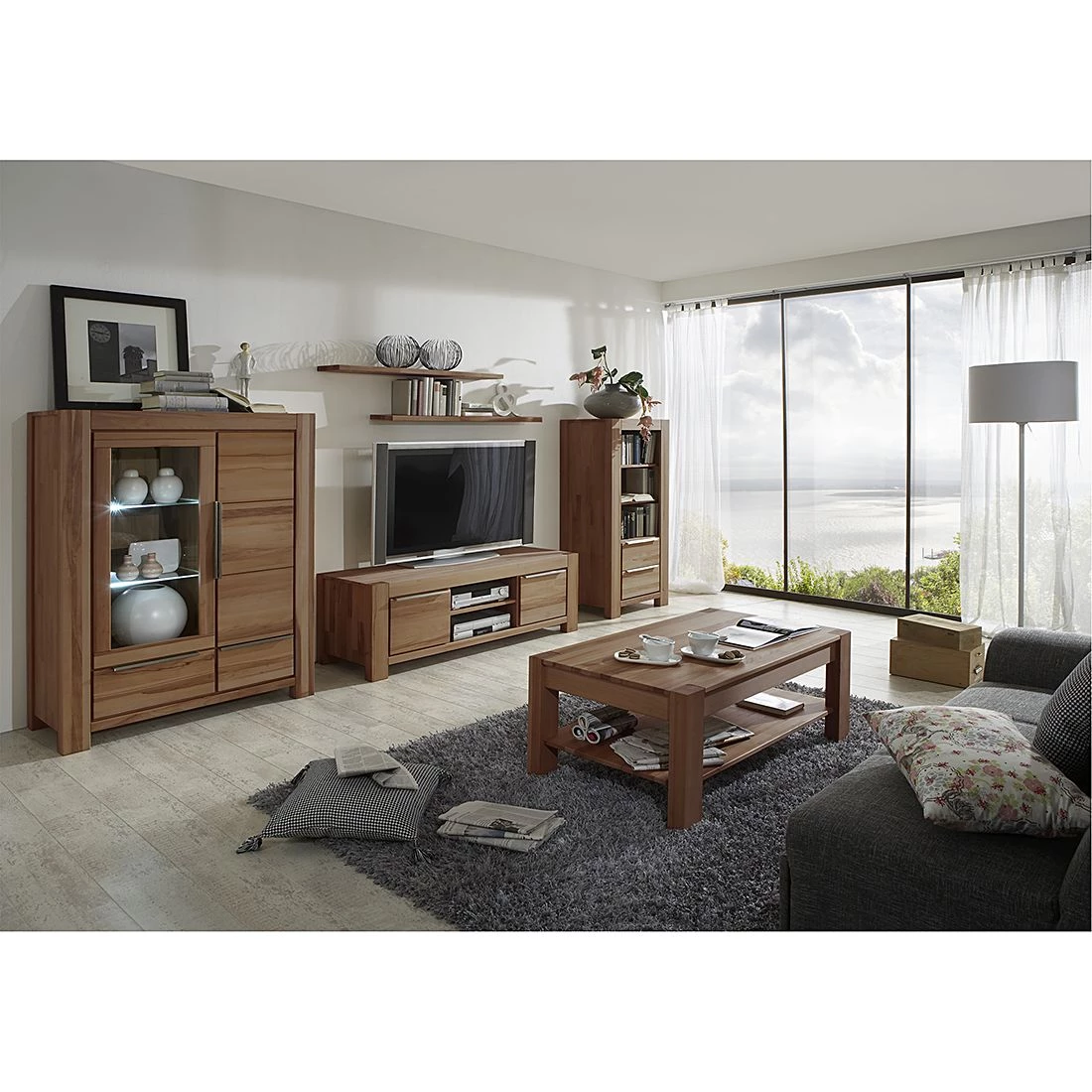 Ars Natura Buffet haut Pia I - Chêne sauvage massif huilé 5 Ars Natura Buffet haut Pia I - Chêne sauvage massif huilé – Image 3