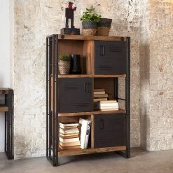 Ars manufacti Commode haute Manchester - Acacia massif / Métal 15 Ars manufacti Commode haute Manchester - Acacia massif / Métal -Meubles de salon Soldes hochkommode manchester akazie massiv metall 4873516