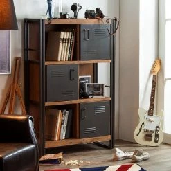 Ars manufacti Commode haute Manchester - Acacia massif / Métal 16 Ars manufacti Commode haute Manchester - Acacia massif / Métal -Meubles de salon Soldes hochkommode manchester akazie massiv metall 4873520