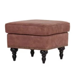 Red Living Pouf Cidra - Microfibre