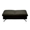 Loftscape Repose-pieds Sharon - Tissu marron-noir