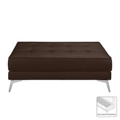 Loftscape Banc Walden - Marron café 6 Loftscape Banc Walden - Marron café -Meubles de salon Soldes hockerbank walden kunstleder kaffeebraun 1600418