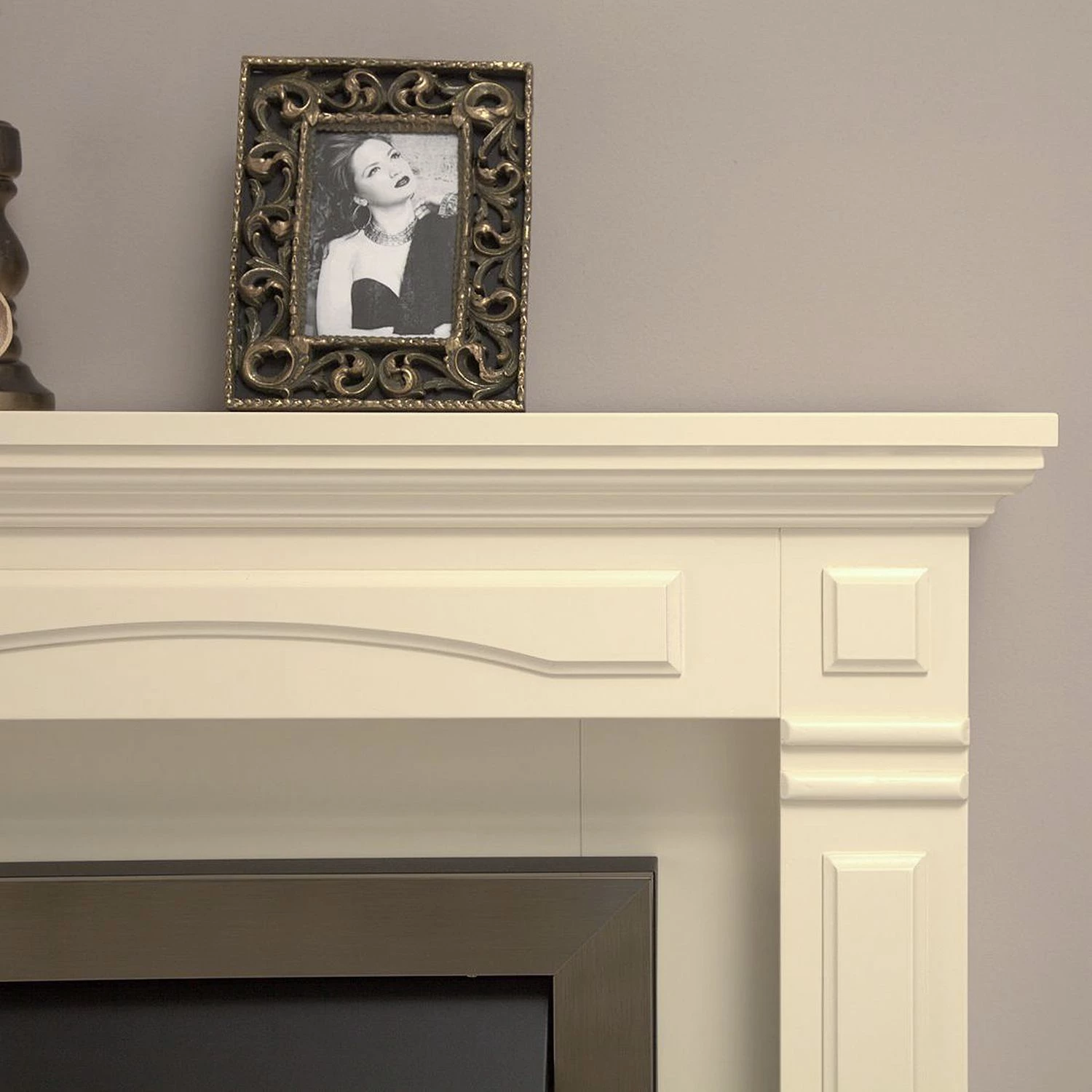 Montreux Cheminée électrique Houston - Blanc crème 8 Montreux Cheminée électrique Houston - Blanc crème – Image 6