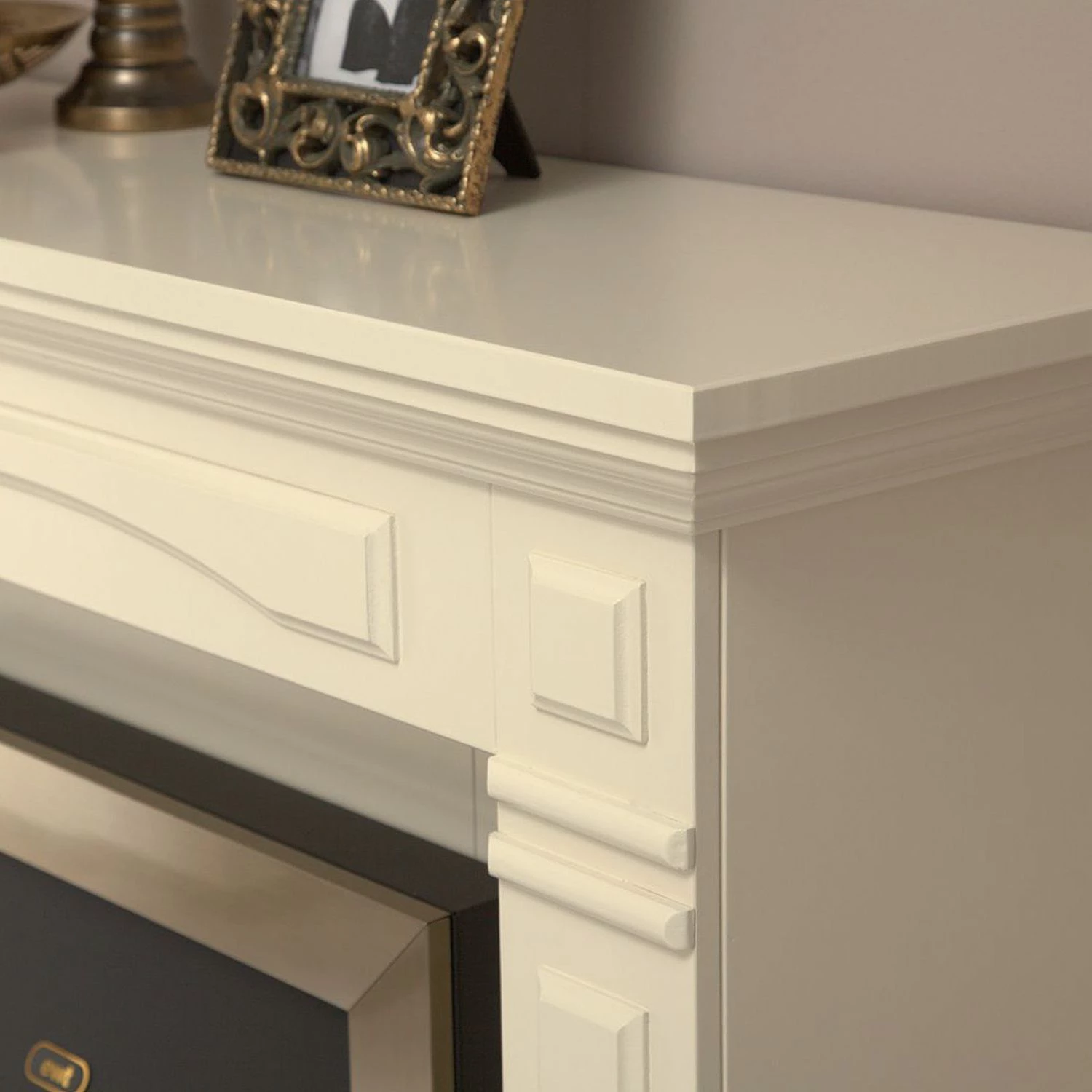 Montreux Cheminée électrique Houston - Blanc crème 9 Montreux Cheminée électrique Houston - Blanc crème – Image 7