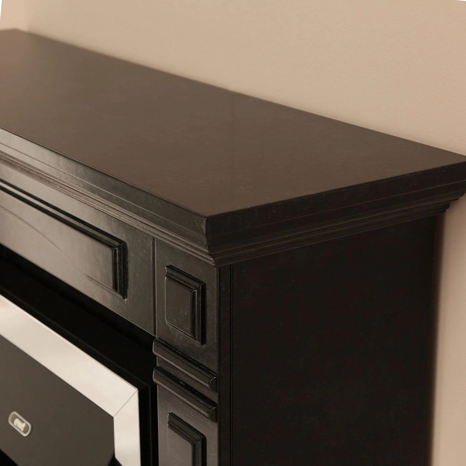 Montreux Cheminée électrique Houston - Noir / gris marbré 11 Montreux Cheminée électrique Houston - Noir / gris marbré – Image 9