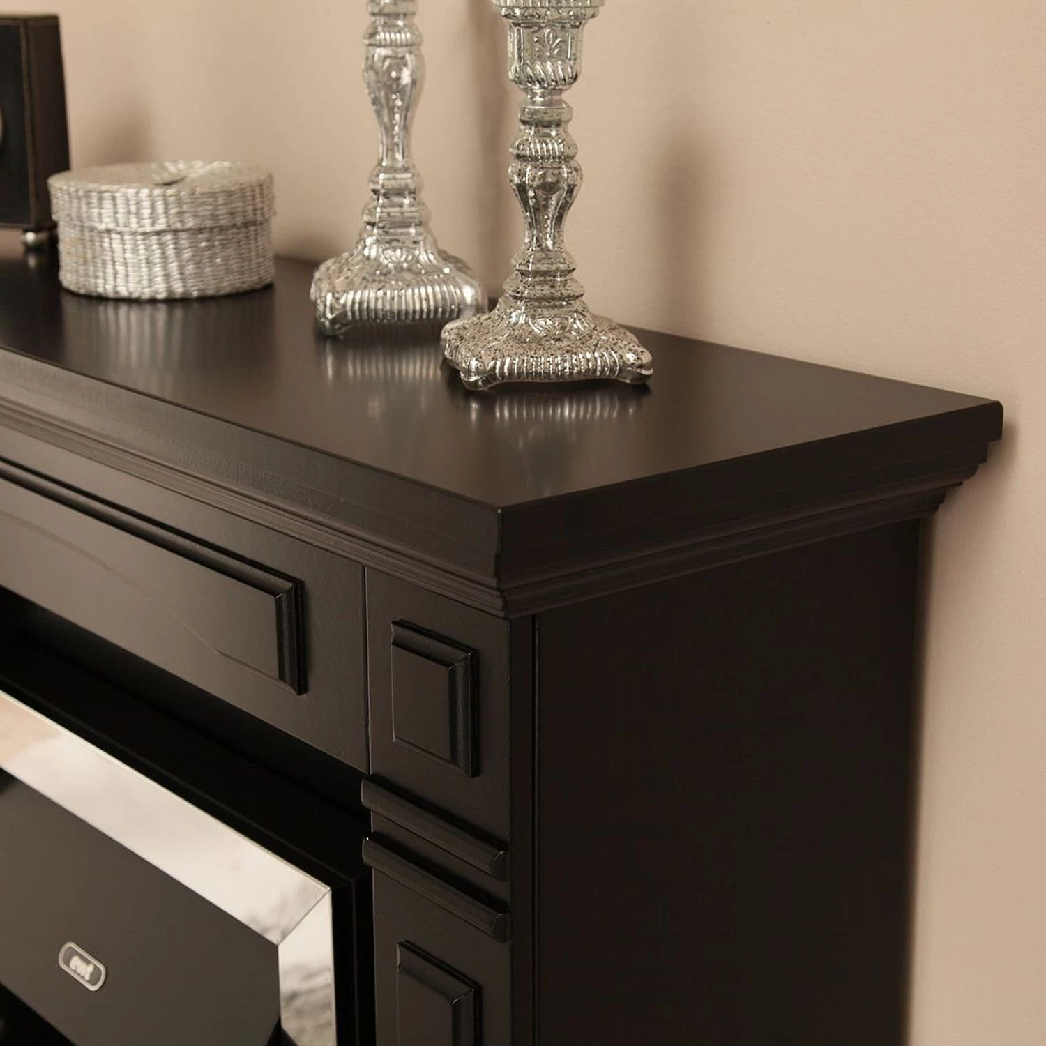 Montreux Cheminée électrique Houston - Noir satiné 9 Montreux Cheminée électrique Houston - Noir satiné – Image 7