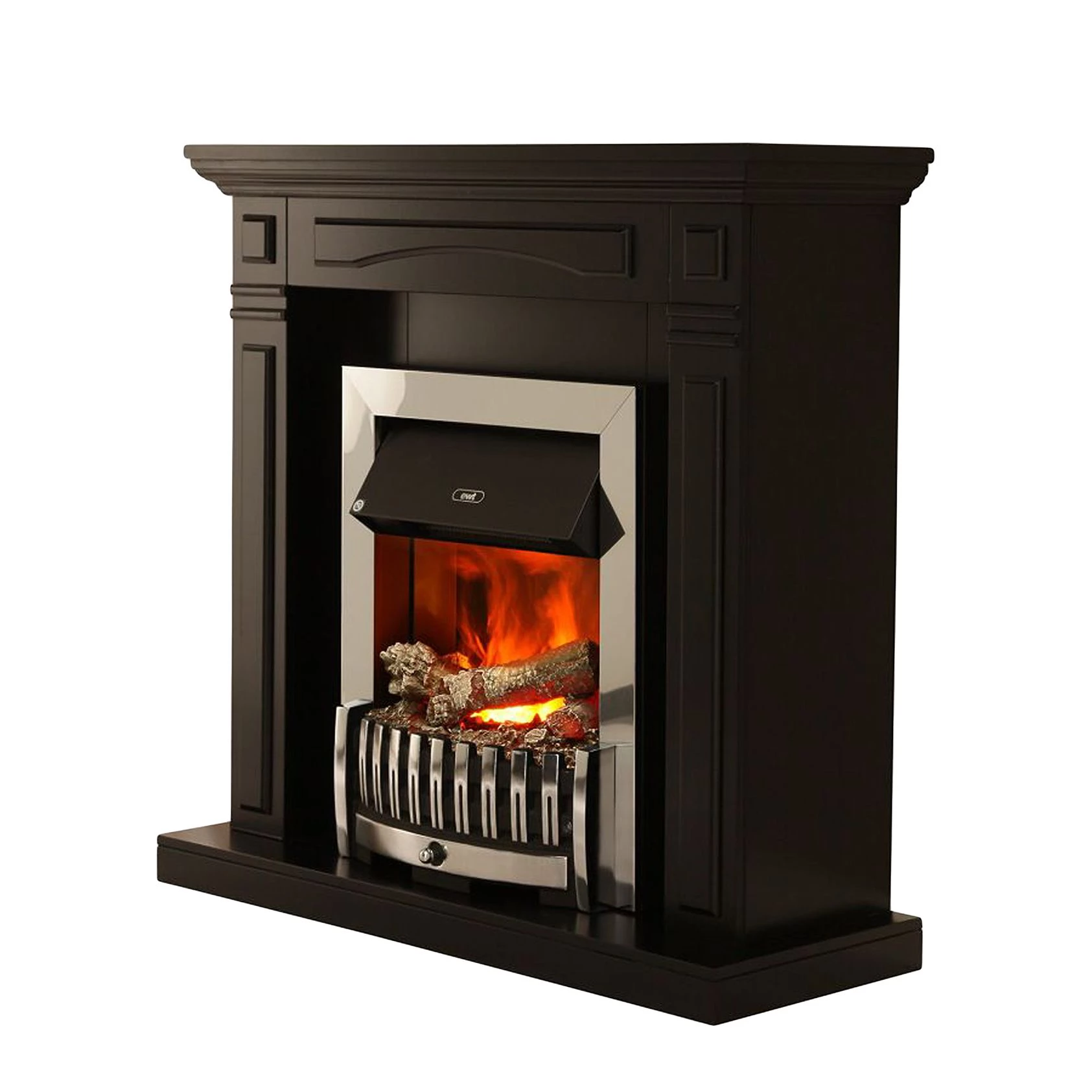 Montreux Cheminée électrique Houston - Noir satiné 3 Montreux Cheminée électrique Houston - Noir satiné