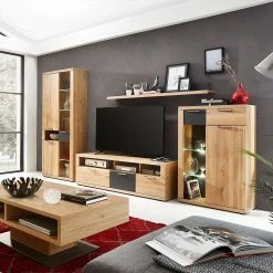 Naturoo Armoire vitrine Macoun - avec éclairage - Partiellement en chêne sauvage massif 9 Naturoo Armoire vitrine Macoun - avec éclairage - Partiellement en chêne sauvage massif -Meubles de salon Soldes innostyle wohnen 10 01 17 4491232 2