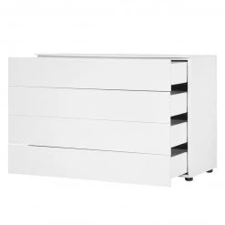 Fredriks Commode Bianco II - Blanc brillant -Meubles de salon Soldes kommode bianco ii hochglanz weiss 3863588
