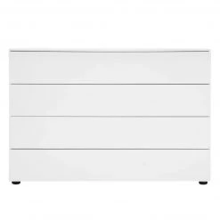 Fredriks Commode Bianco II - Blanc brillant -Meubles de salon Soldes kommode bianco ii hochglanz weiss 3863608