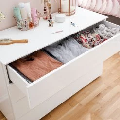 Fredriks Commode Bianco II - Blanc brillant -Meubles de salon Soldes kommode bianco ii hochglanz weiss 5153908