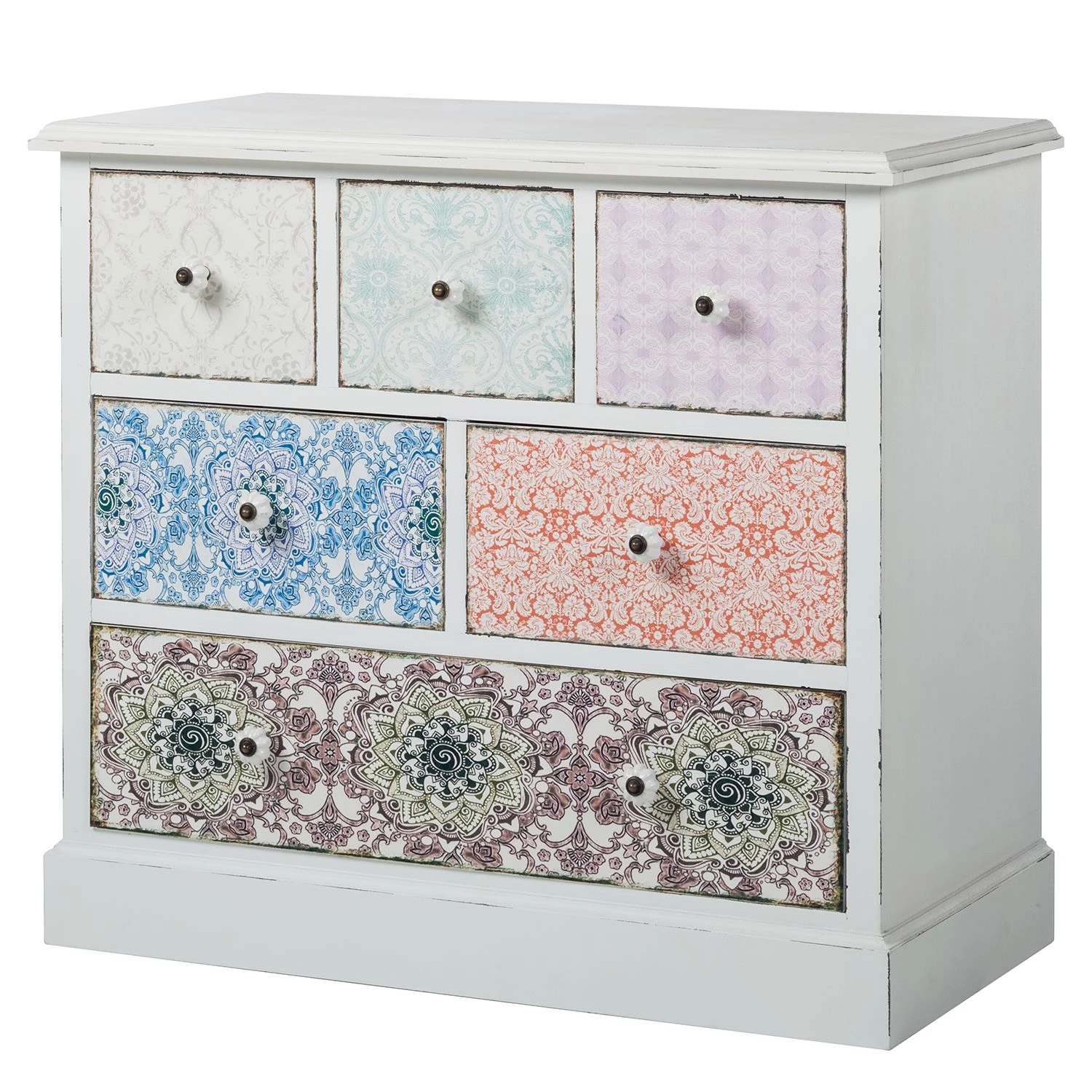 Maison Belfort Commode Charminster V - Paulownia partiellement massif 3 Maison Belfort Commode Charminster V - Paulownia partiellement massif