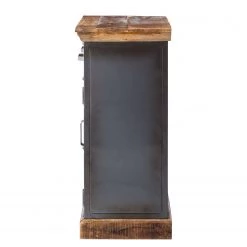 Ars manufacti Buffet Hunter II - Métal / Manguier massif- Manguier / Gris bleu 15 Ars manufacti Buffet Hunter II - Métal / Manguier massif- Manguier / Gris bleu -Meubles de salon Soldes kommode hunter ii metall mango massiv mango blaugrau 4414548