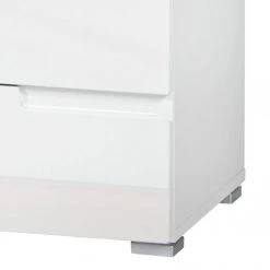 Fredriks Commode Larado II - Blanc brillant / Blanc -Meubles de salon Soldes kommode larado ii hochglanz weiss weiss 3093857