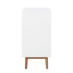 Mørteens Commode Lindholm I - Partiellement en chêne massif - Blanc 18 Mørteens Commode Lindholm I - Partiellement en chêne massif - Blanc -Meubles de salon Soldes kommode lindholm weiss matt eiche massiv 358694