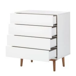 Mørteens Commode Lindholm I - Partiellement en chêne massif - Blanc 19 Mørteens Commode Lindholm I - Partiellement en chêne massif - Blanc -Meubles de salon Soldes kommode lindholm weiss matt eiche massiv 358697