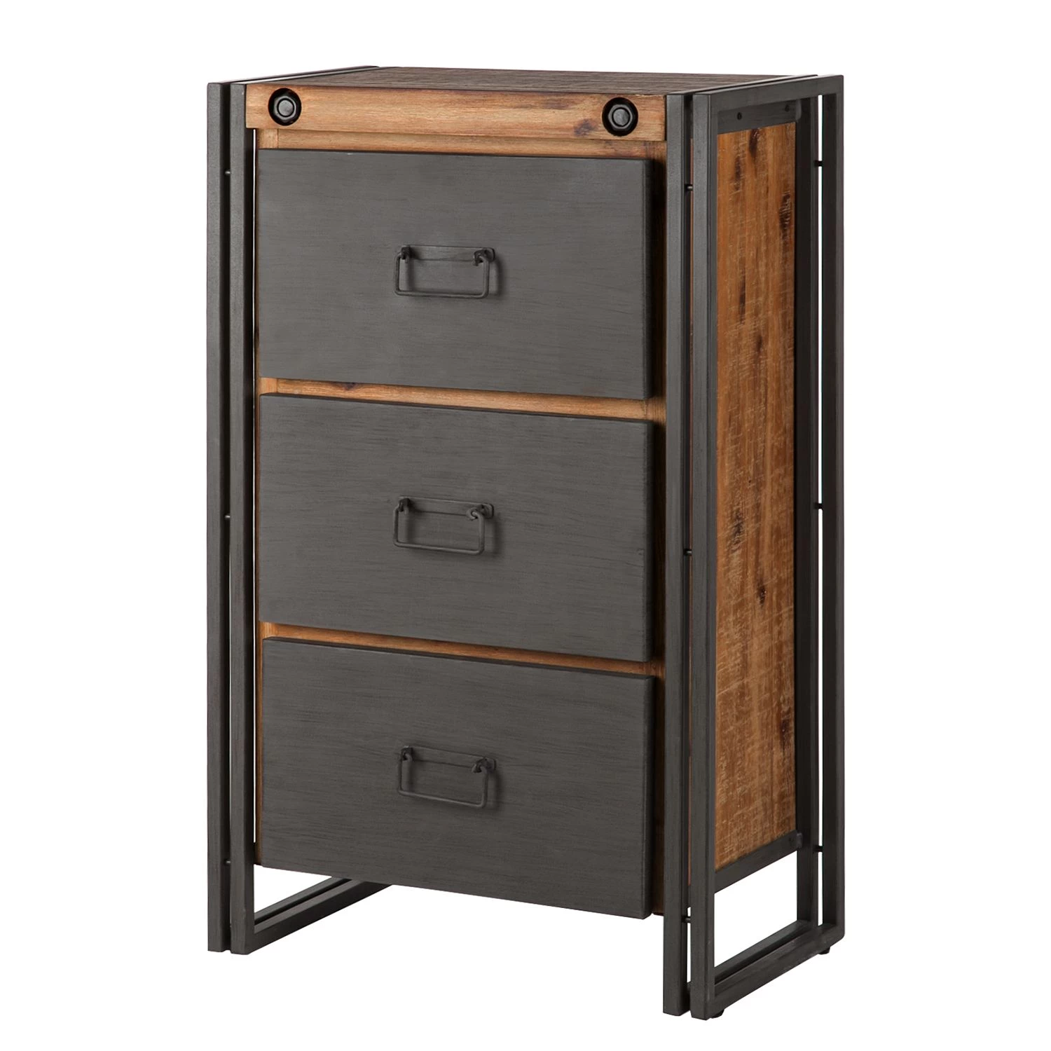 Ars manufacti Commode Manchester - Acacia massif / Métal 3 Ars manufacti Commode Manchester - Acacia massif / Métal