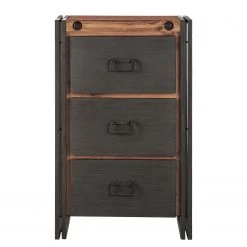 Ars manufacti Commode Manchester - Acacia massif / Métal 15 Ars manufacti Commode Manchester - Acacia massif / Métal -Meubles de salon Soldes kommode manchester akazie massiv metall 4873252