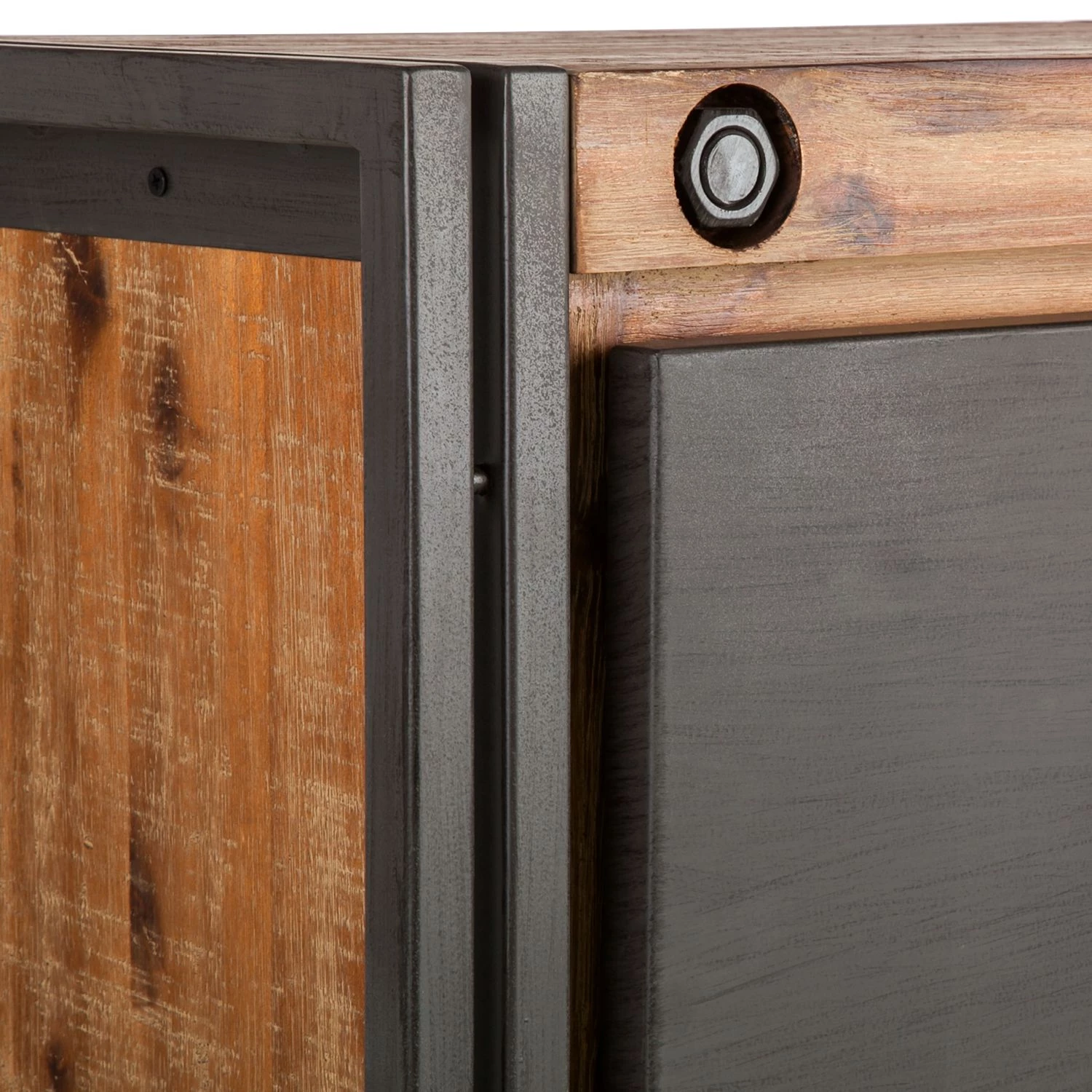 Ars manufacti Commode Manchester - Acacia massif / Métal 10 Ars manufacti Commode Manchester - Acacia massif / Métal – Image 8