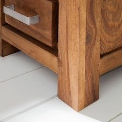 Ars Natura Commode Ohio I - Sheesham massif ciré -Meubles de salon Soldes kommode ohio i seesham massiv gewachst 3458313
