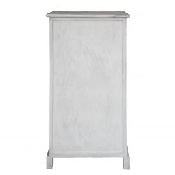 Maison Belfort Commode Nadi I - Partiellement en paulownia massif - Blanc cassé - 86 cm -Meubles de salon Soldes kommode weiss antik 4727980