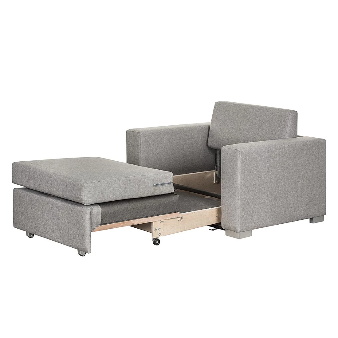 Mooved Fauteuil convertible Latina IV - Tissu Doran : Gris 8 Mooved Fauteuil convertible Latina IV - Tissu Doran : Gris – Image 6