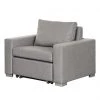 Mooved Fauteuil convertible Latina IV - Tissu Doran : Gris -Meubles de salon Soldes latte 80 durando 21 grau 470228
