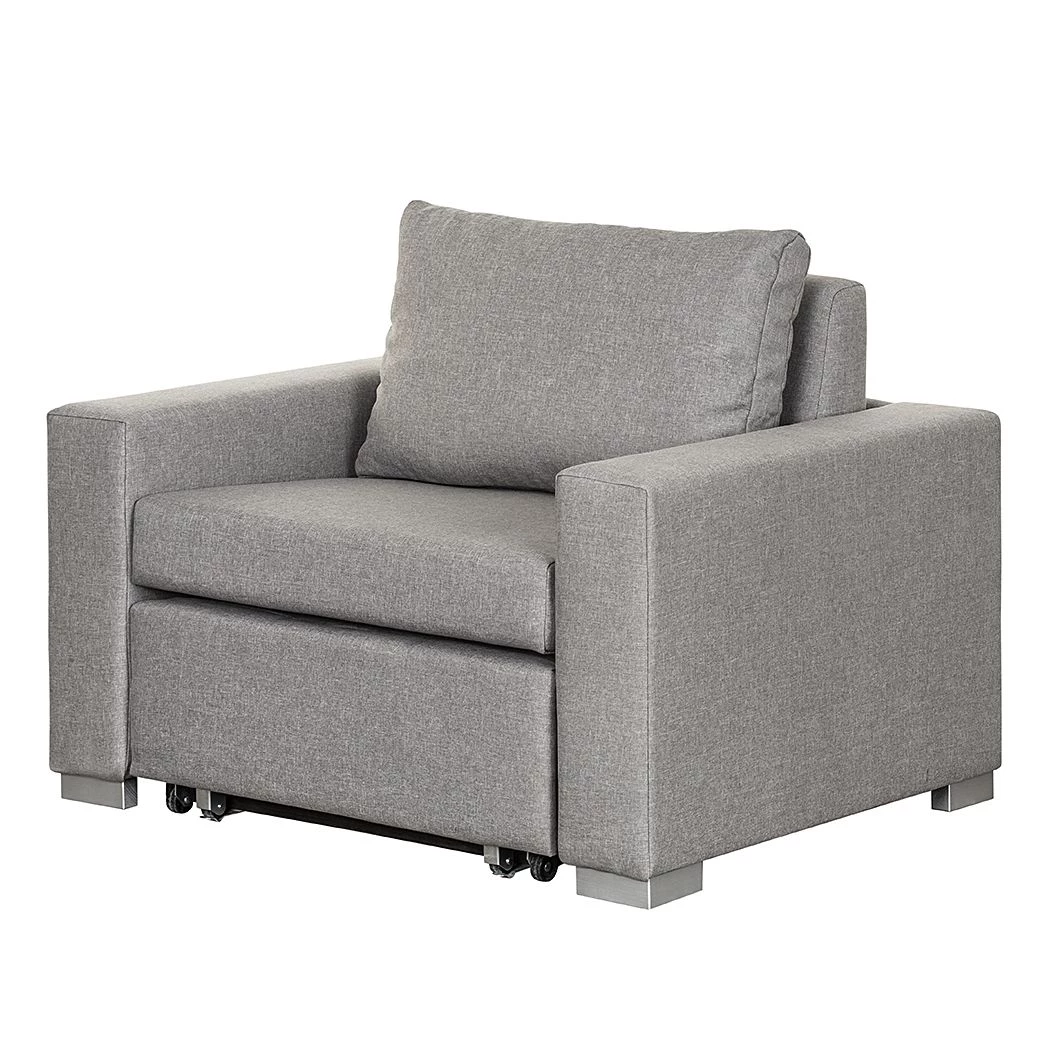 Mooved Fauteuil convertible Latina IV - Tissu Doran : Gris 3 Mooved Fauteuil convertible Latina IV - Tissu Doran : Gris