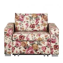 Mooved Fauteuil convertible Latina XII - Matière tissée - Beige / Rouge -Meubles de salon Soldes latte 80 schlafsessel standard stoff komplett orleans 03 fuesse holz 4131768