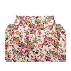 Mooved Fauteuil convertible Latina XII - Matière tissée - Beige / Rouge -Meubles de salon Soldes latte 80 schlafsessel standard stoff komplett orleans 03 fuesse holz 4131776