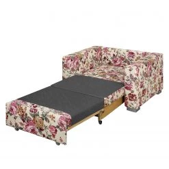 Mooved Fauteuil convertible Latina XII - Matière tissée - Beige / Rouge -Meubles de salon Soldes latte 80 schlafsessel standard stoff komplett orleans 03 fuesse holz 4131784