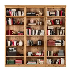 Maison Belfort Bibliothèque Lillehammer II - Pin massif - Epicéa naturel -Meubles de salon Soldes loft24 anita regal 20131011 316082